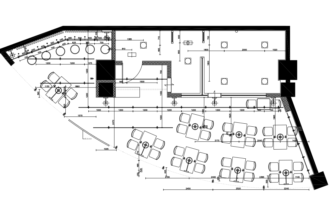 [江苏]苏州某水饺餐厅施工图_附效果图cad施工图下载【ID:165718135】