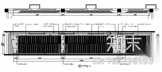 [江苏]某现代风公司办公室及展厅室内装修施工图（含效果...cad施工图下载【ID:165116193】