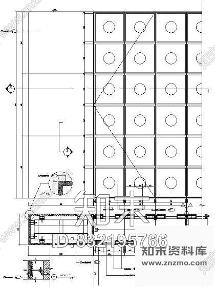 图块/节点装饰背板详图cad施工图下载【ID:832195766】