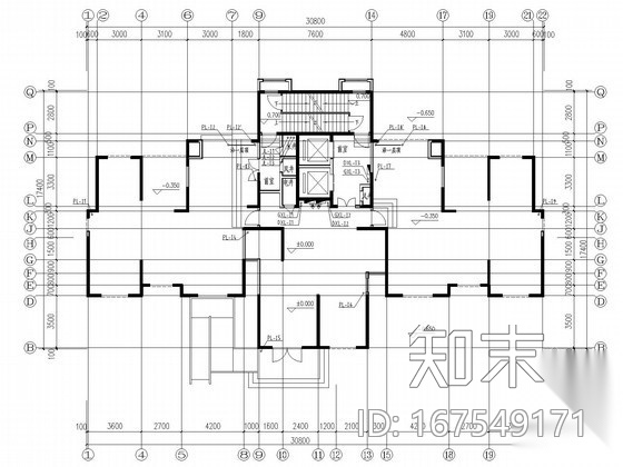 [北方]一类高层住宅给排水消防施工图cad施工图下载【ID:167549171】