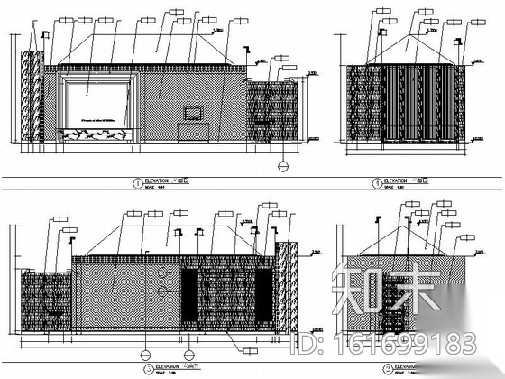 [海南]东方夏威夷度假酒店医院服务保障楼室内装修施工...施工图下载【ID:161699183】