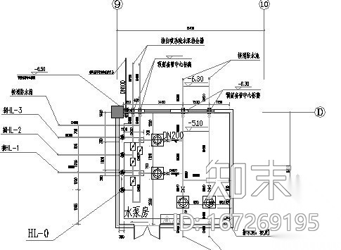 [重庆]物流仓库给排水消防施工图cad施工图下载【ID:167269195】