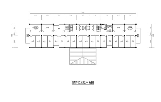 [江西]高层新中式风格县级党校建筑设计方案文本（中标文...cad施工图下载【ID:165425195】