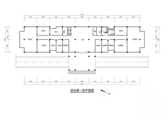 [江西]高层新中式风格县级党校建筑设计方案文本（中标文...cad施工图下载【ID:165425195】