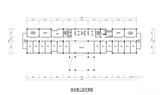 [江西]高层新中式风格县级党校建筑设计方案文本（中标文...cad施工图下载【ID:165425195】