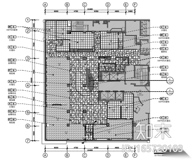 澳门金龙酒店娱乐场&日本餐厅施工图+方案图cad施工图下载【ID:165720103】