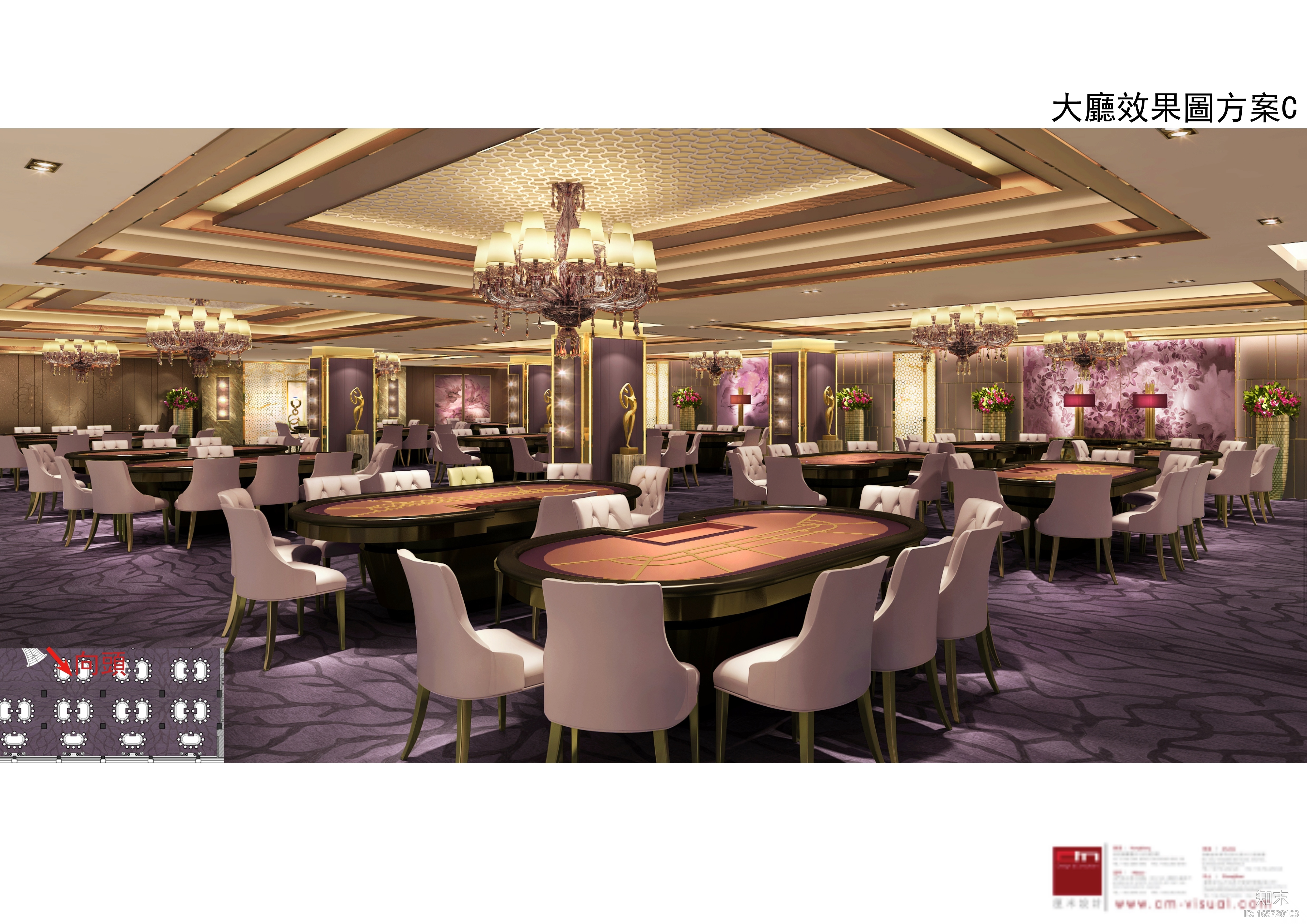 澳门金龙酒店娱乐场&日本餐厅施工图+方案图cad施工图下载【ID:165720103】