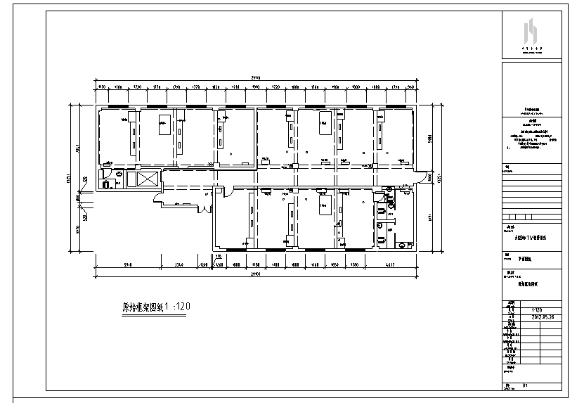 长春市四道街大悦城KTV室内装修设计施工图cad施工图下载【ID:161798136】