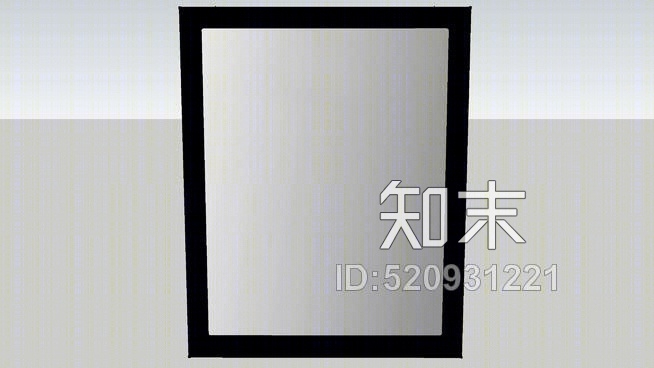 框架黑镜SU模型下载【ID:520931221】