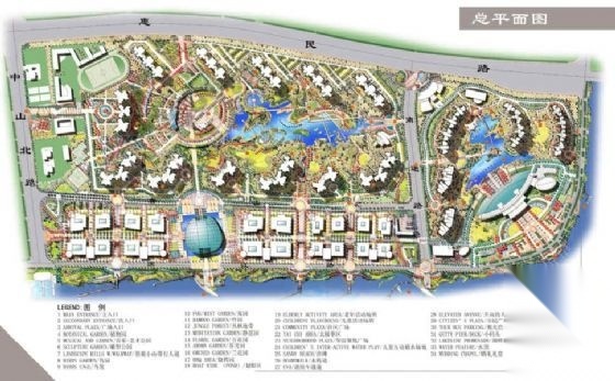 [南京]某居住新城环境景观设计方案施工图下载【ID:161110196】