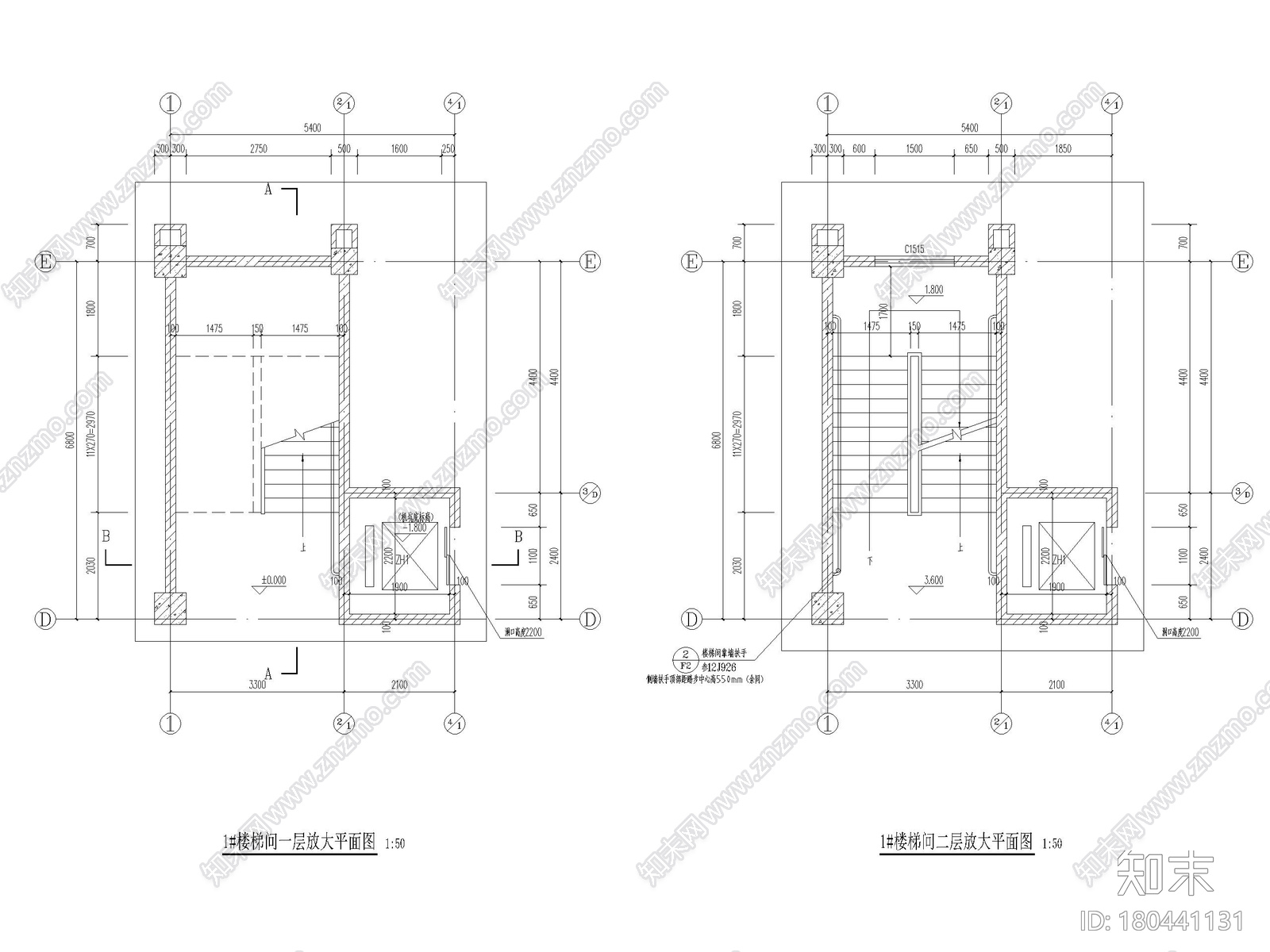 三层框架结构公租房配套幼儿园建筑施工图施工图下载【ID:180441131】