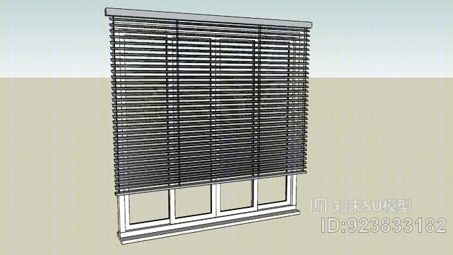 铝120x120窗口SU模型下载【ID:923833182】