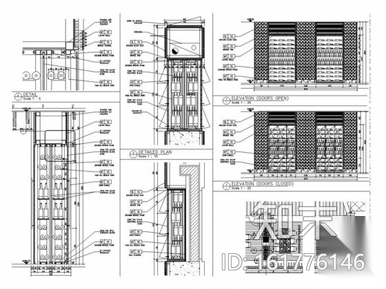[北京]豪华五星级涉外酒店施工图（含实景）cad施工图下载【ID:161776146】