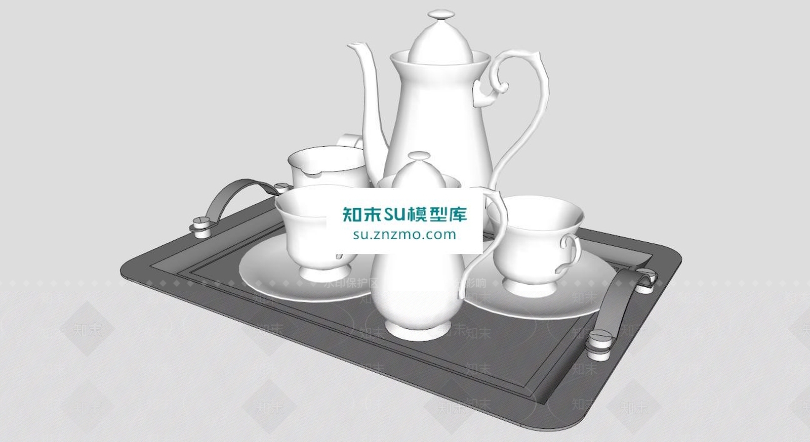 小瓷器SU模型下载【ID:171081177】