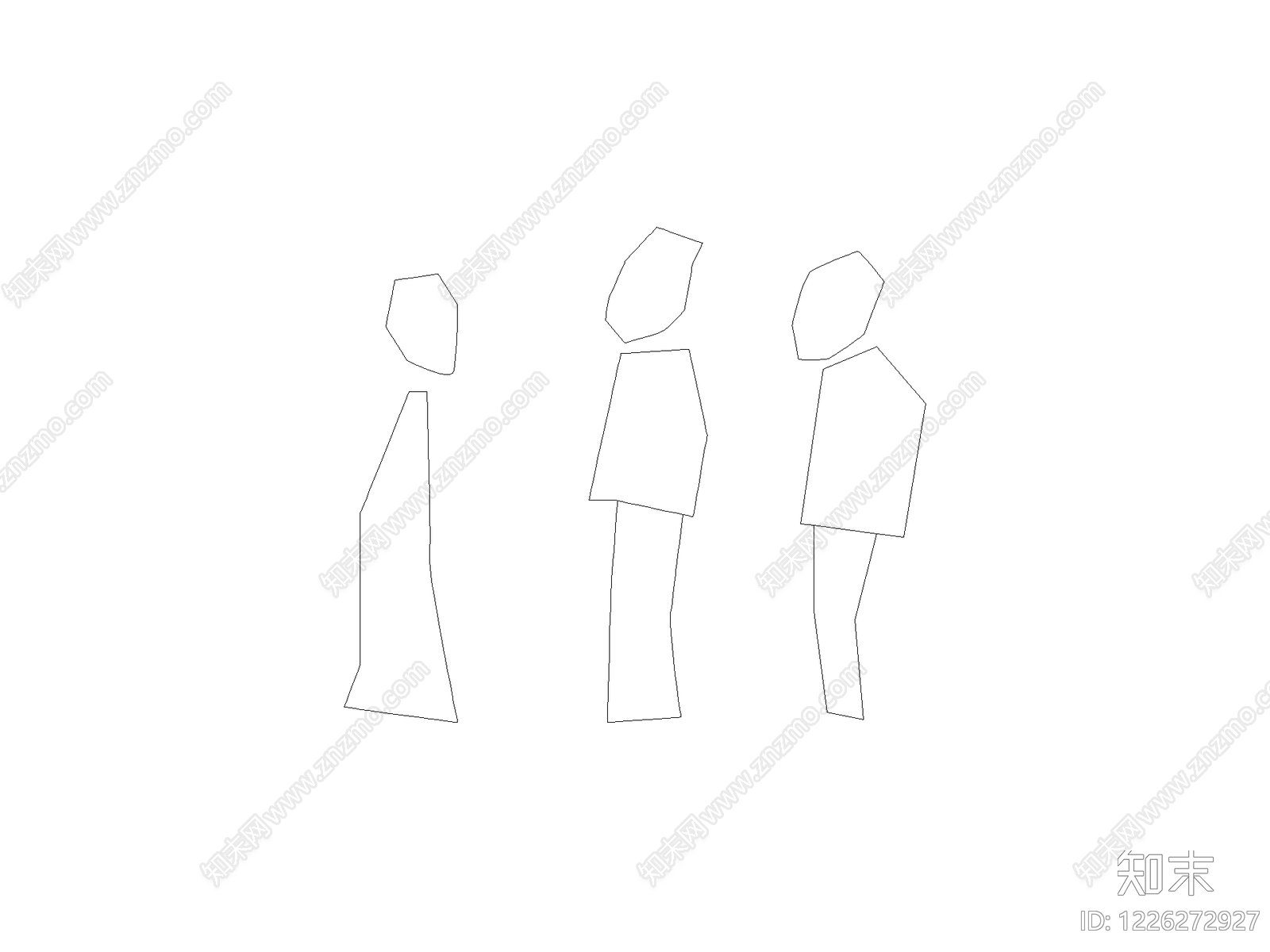 人物CAD图纸