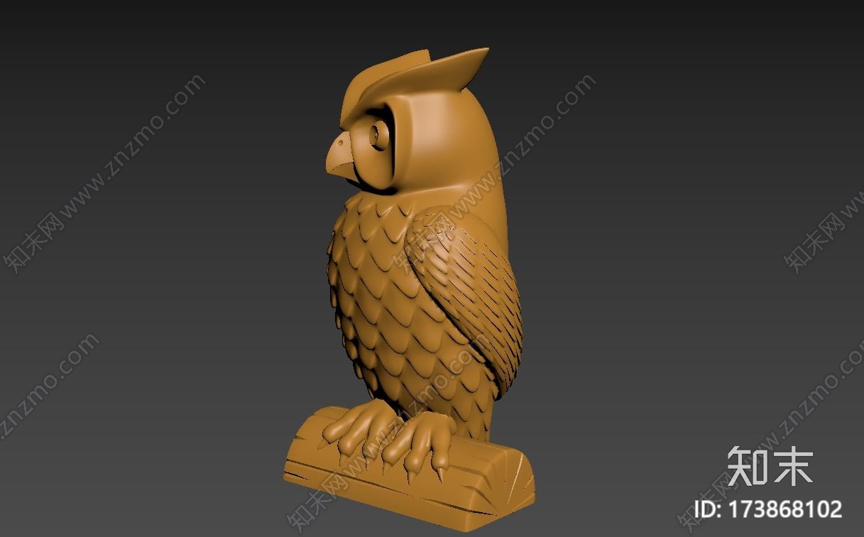 猫头鹰3d打印模型下载【ID:173868102】