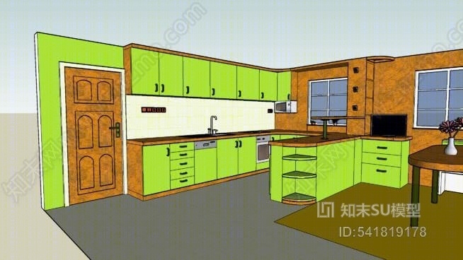 柜子SU模型下载【ID:541819178】