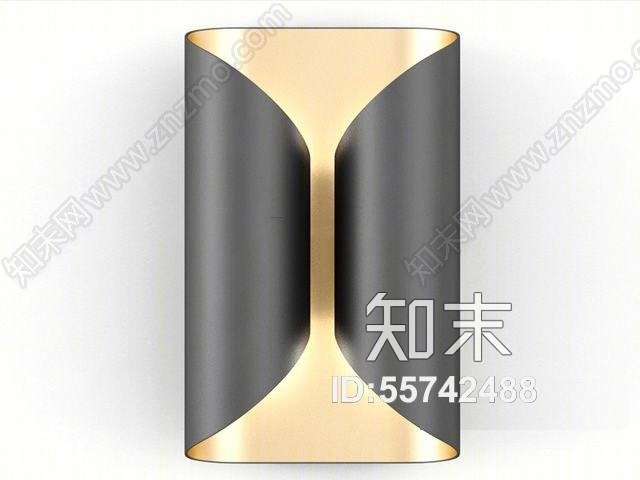 现代金属壁灯3D模型下载【ID:55742488】