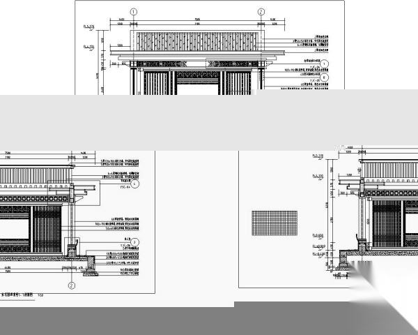 [北京]独立潮流特区居住小区景观设计施工图cad施工图下载【ID:161034132】