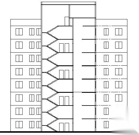 遵义市外环路沙河区修建性规划住宅楼方案图2cad施工图下载【ID:149848108】