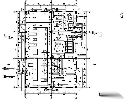 [北京]某医院制氧站建筑扩初图cad施工图下载【ID:165931180】