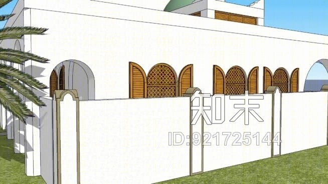 摩尔人/摩洛哥概念SU模型下载【ID:921725144】