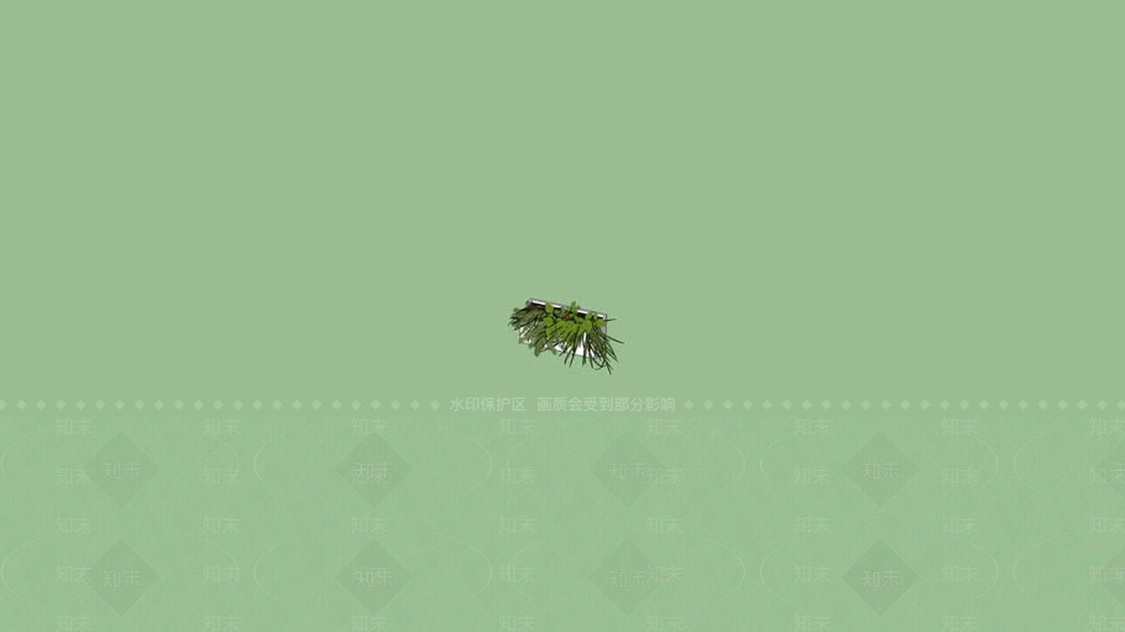 墙植物2SU模型下载【ID:1162229978】