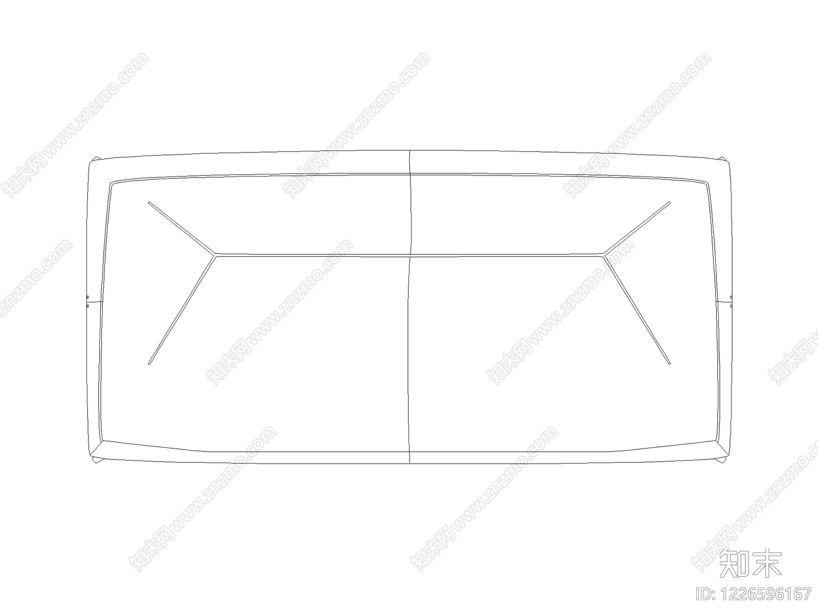 沙发cad施工图下载【ID:1226596167】