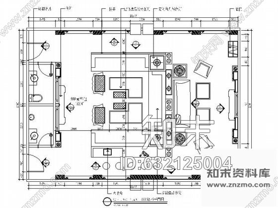 施工图时尚KTV豪华VIP大包间设计装修图cad施工图下载【ID:632125004】