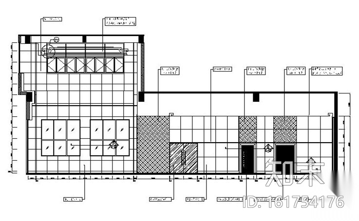 [秦皇岛]国际财富中心办公楼设计施工图cad施工图下载【ID:161754176】