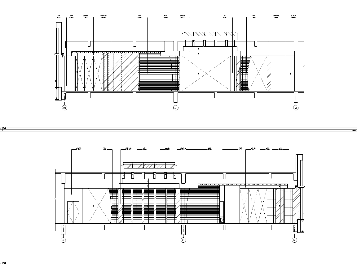 [浙江]新中式风格食府室内装修全套施工图及实景图cad施工图下载【ID:161762100】