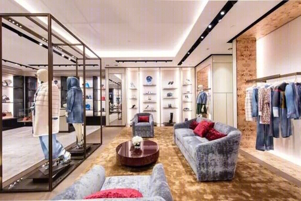 意大利奢侈品牌FENDI(芬迪)北京SKP精品店施工图下载【ID:36997362】