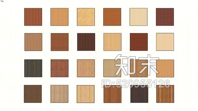 木纹1SU模型下载【ID:520955126】