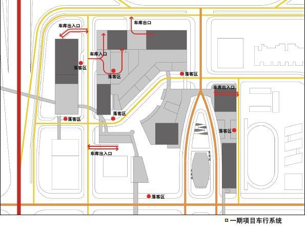 [深圳]现代风格线条立面城市综合体建筑设计方案文本cad施工图下载【ID:151735185】