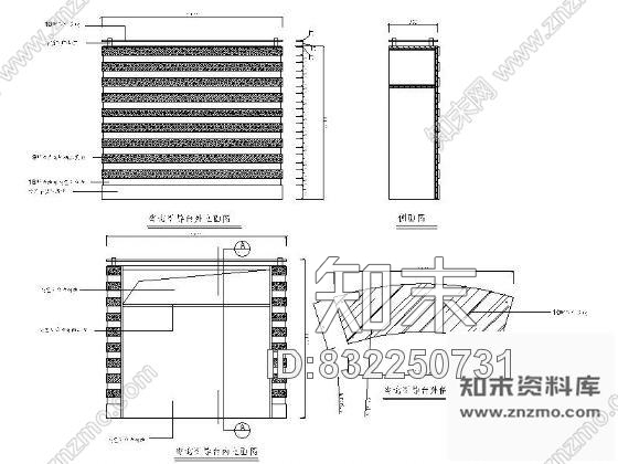 图块/节点移动咨询台详图cad施工图下载【ID:832250731】