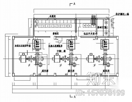 某小型水电站施工电气一次设计图cad施工图下载【ID:167078199】