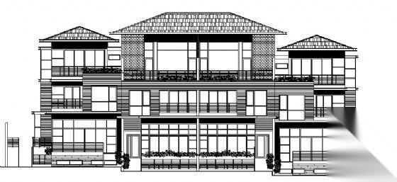 丹堤A区6、7号楼建筑施工图施工图下载【ID:149892170】