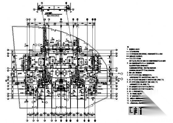 丹堤A区6、7号楼建筑施工图施工图下载【ID:149892170】