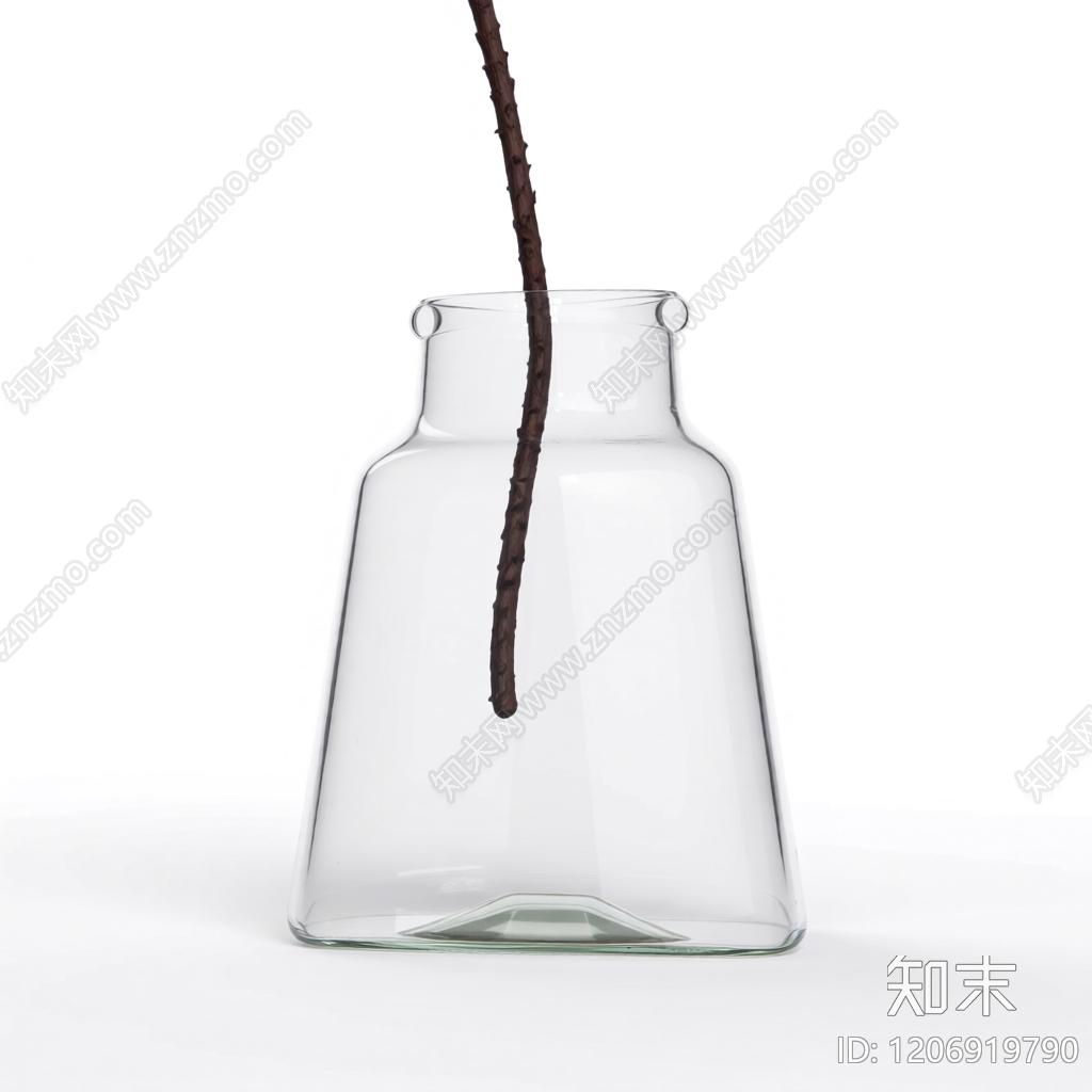 盆栽植物带花盆3D模型下载【ID:1206919790】