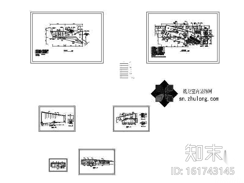 某售楼处装修图(含效果)cad施工图下载【ID:161743145】