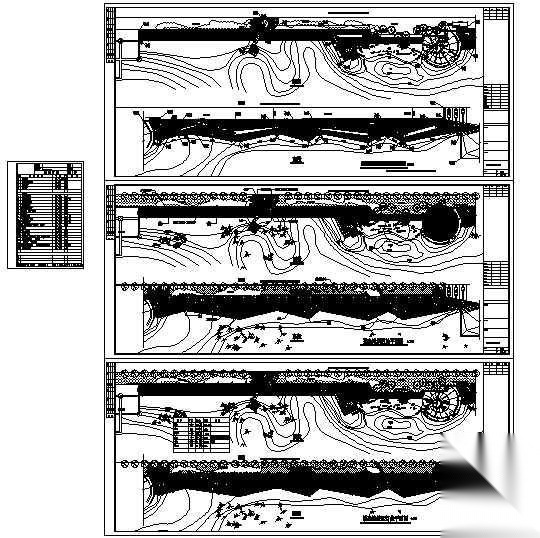 东营湿地公园景观施工图cad施工图下载【ID:161087130】