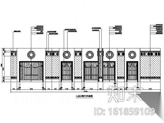 [武汉]某会所室内装修图cad施工图下载【ID:161859109】