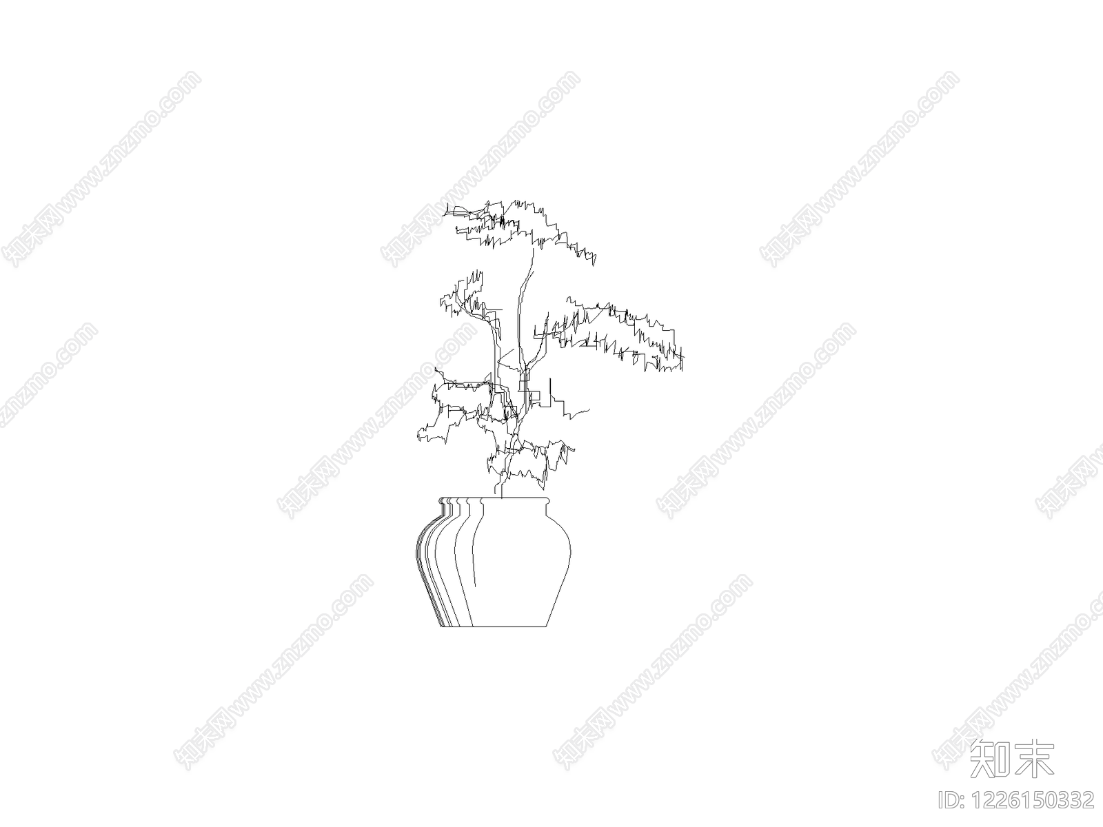摆件cad施工图下载【ID:1226150332】