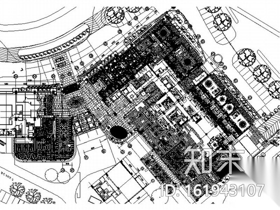 [贵阳]繁华商业圈豪华五星级酒店装修图（含物料）cad施工图下载【ID:161943107】