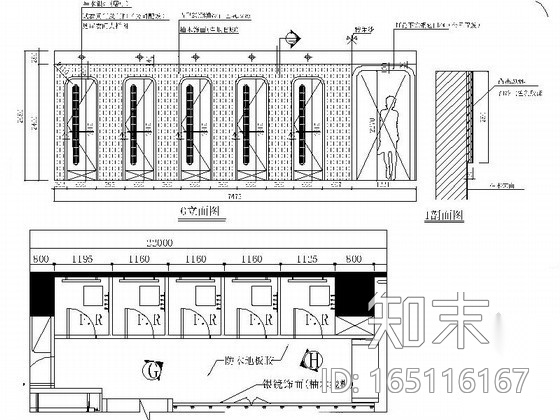 品牌女装专柜室内装修图（含效果和实景）cad施工图下载【ID:165116167】