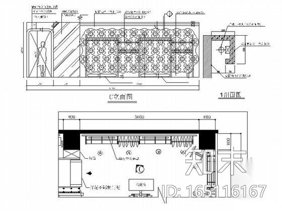 品牌女装专柜室内装修图（含效果和实景）cad施工图下载【ID:165116167】