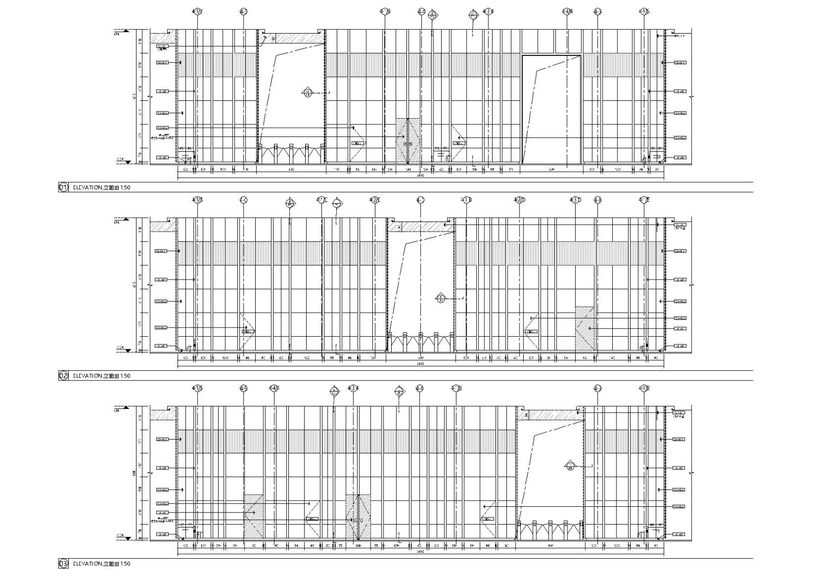 [天津]陆家嘴38层现代办公楼施工图+效果图cad施工图下载【ID:160417174】