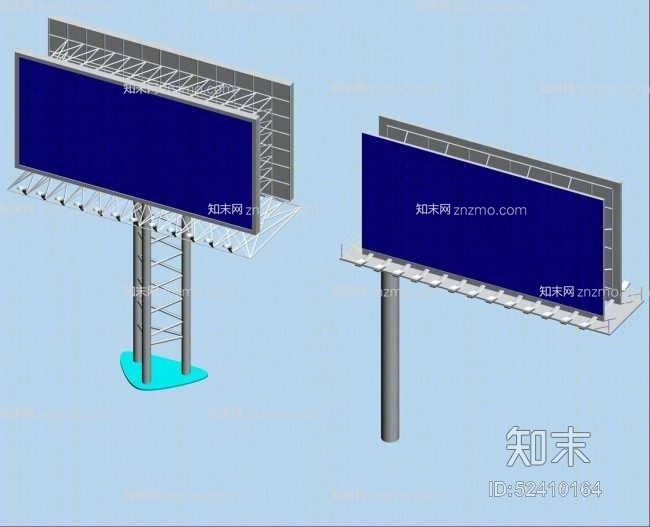 广告牌13D模型下载【ID:52410164】