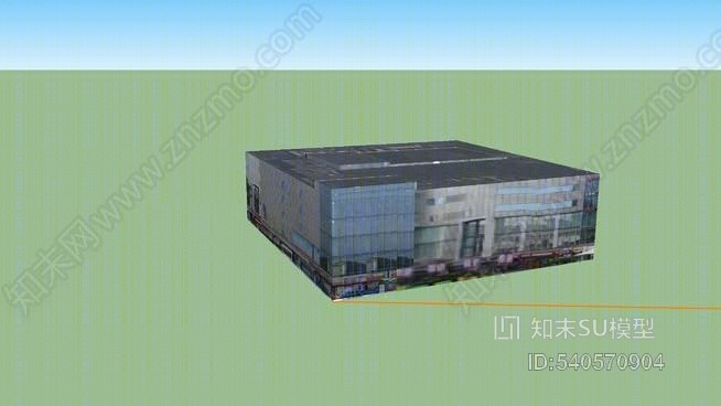 五角场万达广场（特力时尚汇）SU模型下载【ID:540570904】