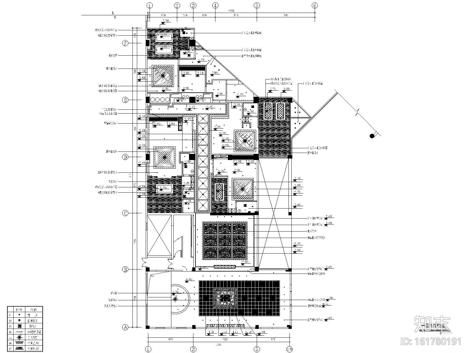 [福建]品川-铭濠泰式SPA会所装修施工图+效果图+材料表cad施工图下载【ID:161780191】